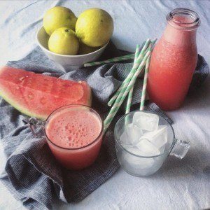 Grapefruit und Wassermelonen Drink