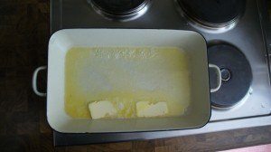 Buchteln mit Vanillesauce