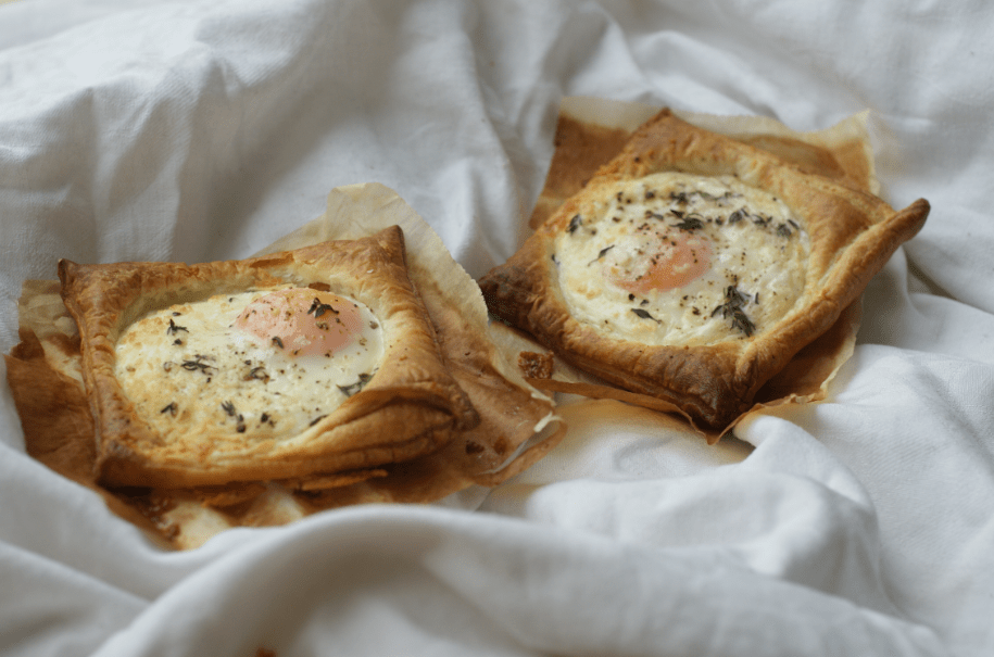 Blätterteig-Eier mit Parmesan - whenannacooks