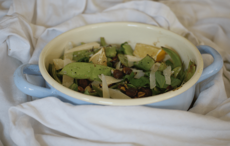 Grüne Bohnen mit Zitrone &amp; Haselnüssen - whenannacooks