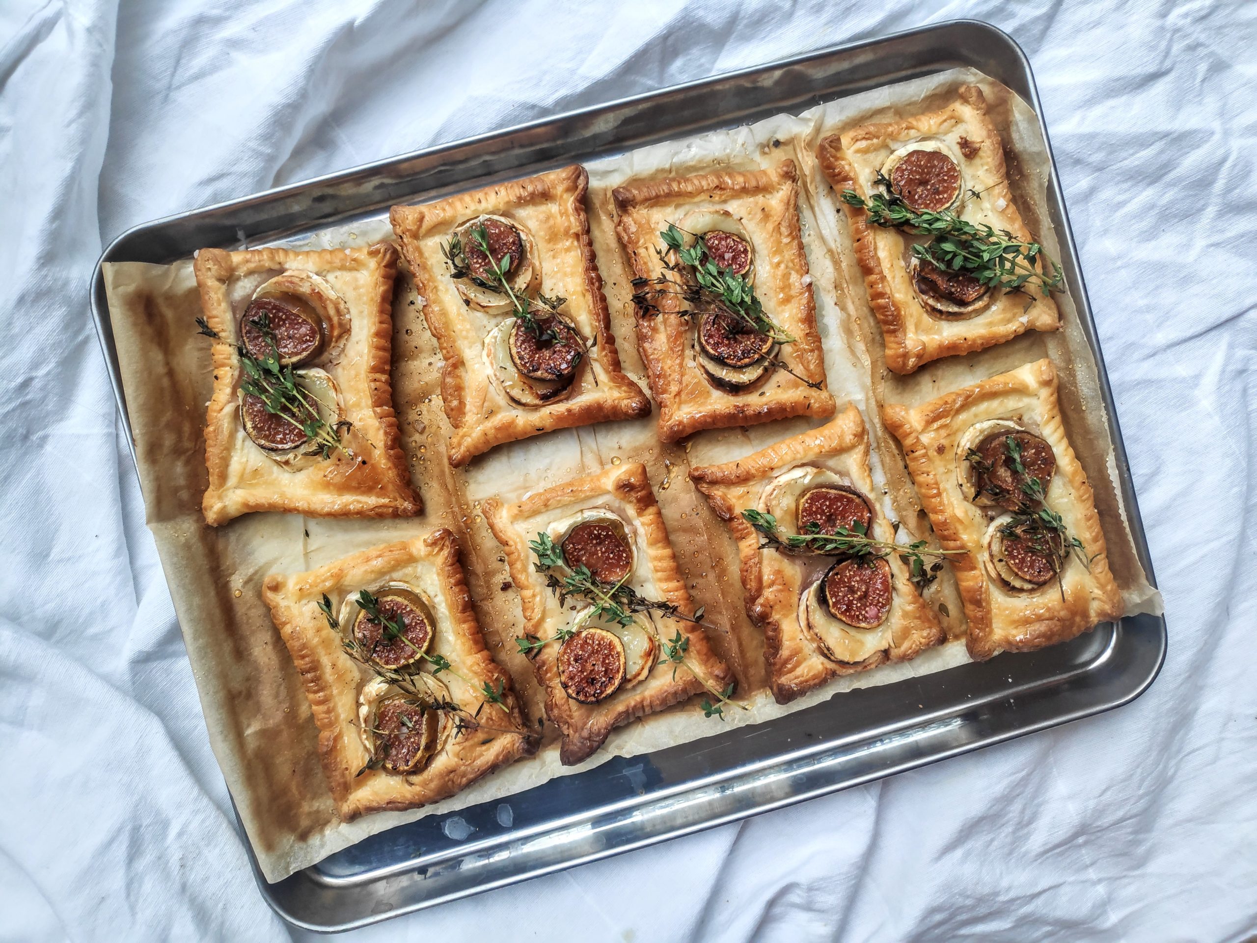 Ziegenkäse Tartelettes mit Feigen &amp; Honig - whenannacooks